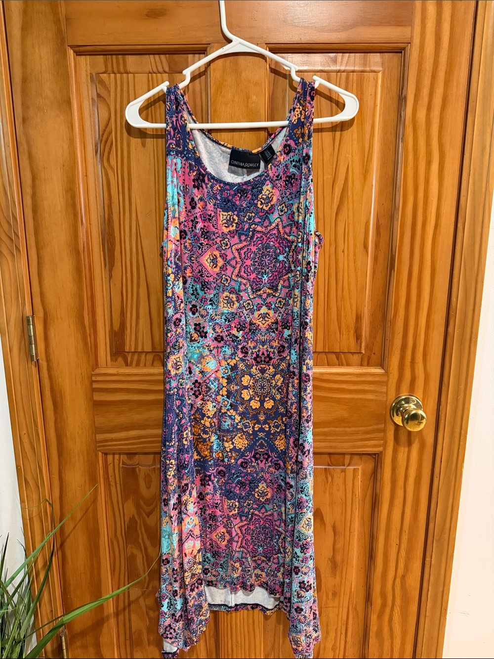 Christopher & Banks Multicolor Sleeveless Printed Shift Dress